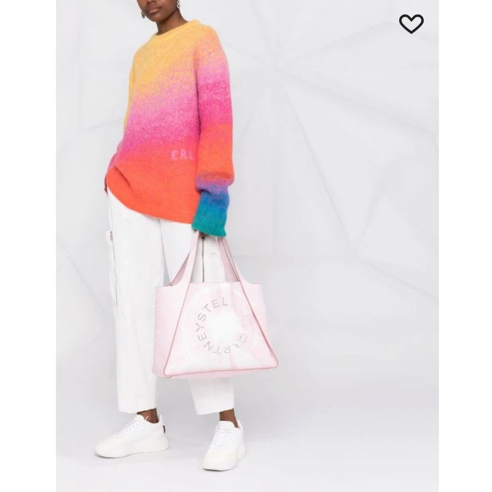 Stella McCartney Tie Dye Logo Tote Bag- Pink - Picture 2 of 14